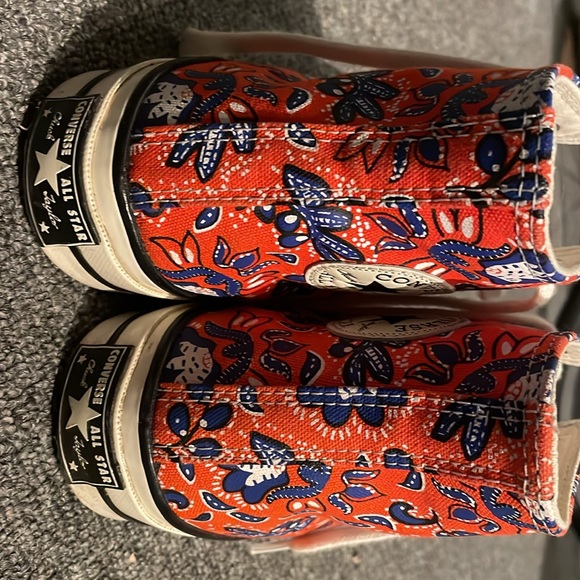 Floral patterned converse chuck 70s high tops - Picture 3 of 7